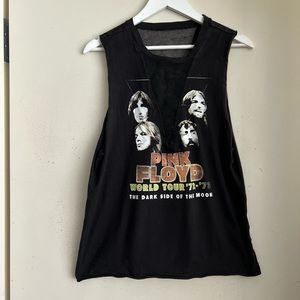 Pink Floyd Graphic Mesh Tank